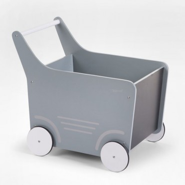 CARRITO ANDADOR JUGUETERO GRIS MENTA