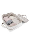 BETSY LINEN TRAVEL SUITCASE