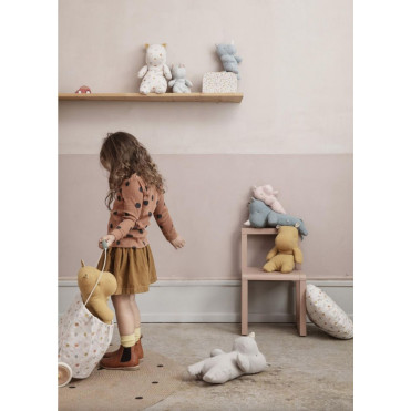 MUÑECO SAFARI HIPPO DUSTY ROSE MEDIANO