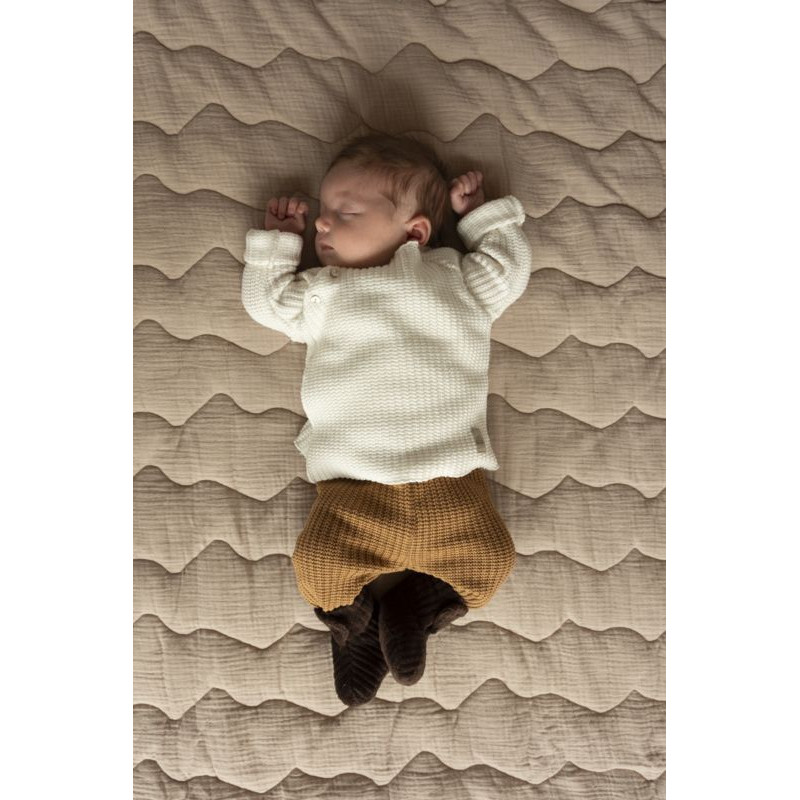 PULL NAISSANCE TRICOT GRIS