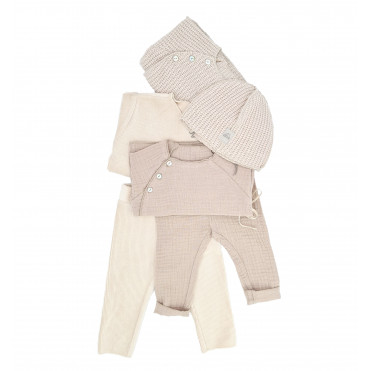 PIJAMITA GREY MUSK ALGODÓN ORGÁNICO