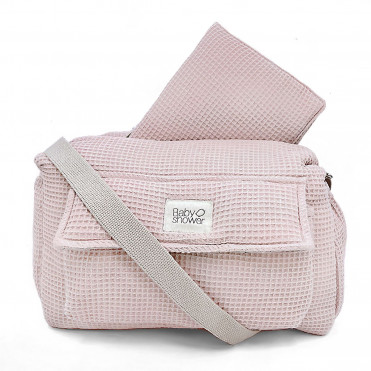 BOLSA CAMILA STROLLER WAFFLE ROSE