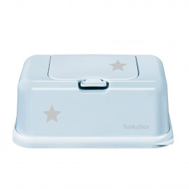 CAJA TOALLITAS FUNKY BOX STAR BLUE
