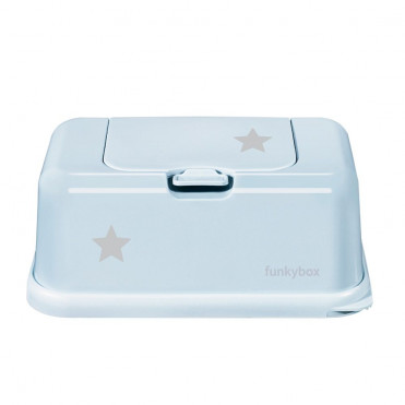 CAJA TOALLITAS FUNKY BOX STAR BLUE