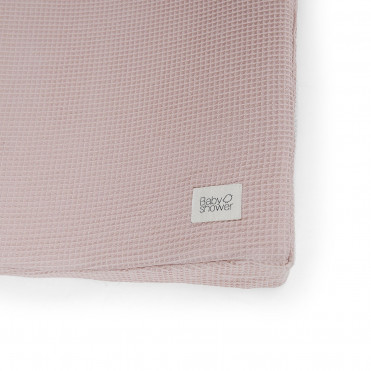 WAFFLE ROSE CHANGING MAT COVER