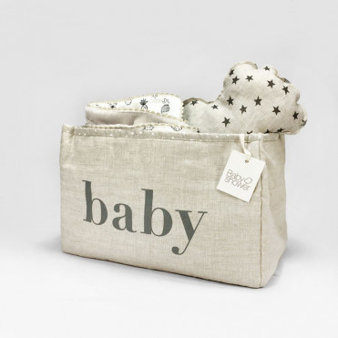 CESTA PAÑAL WHITE MINISTAR