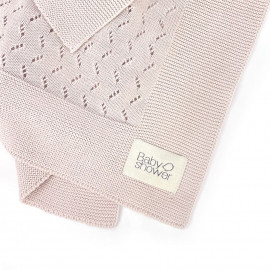 NUDE TRICOT KNIT BLANKET