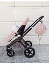 HOUSSE BUGABOO WAFFLE ROSE