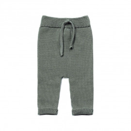 PANTALON TRICOT SAGE