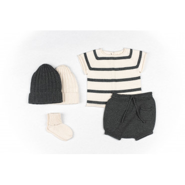 CAMISETA TRICOT DARK GREY