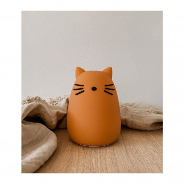 CAT MUSTARD NIGHT LIGHT