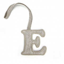 100% LINEN INITIAL E