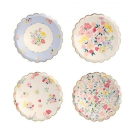 PETITES ASSIETTES PAPIER GARDEN PARTY