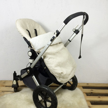 grey bugaboo footmuff