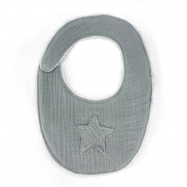 STAR BIB GREY POWDER