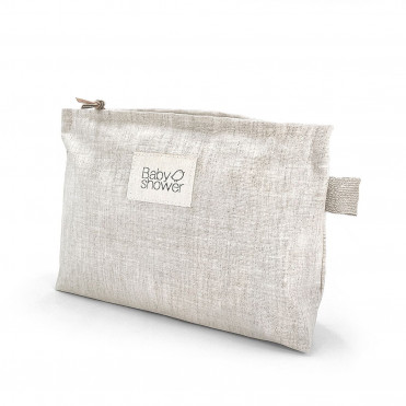 NAPPIES POCHETTE RAINY LINEN