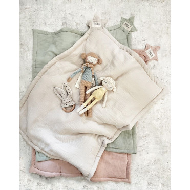 MOSES BASKET PLAID CLOUD...