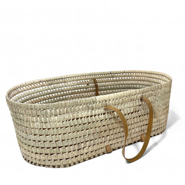 PANIER EN OSIER ET MATELAS...